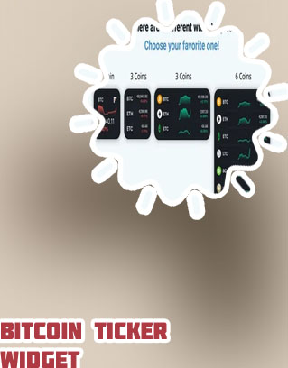Crypto price widget