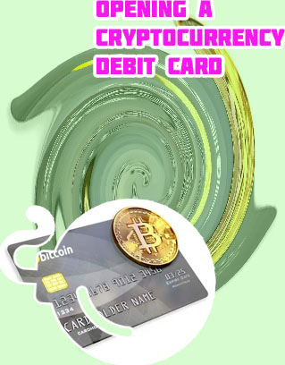 Debit card for cryptocurrency