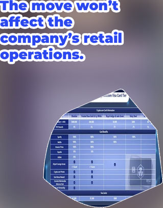 Does cryptocom have a stock