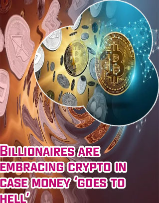 Embrace cryptocurrencies money goes hell